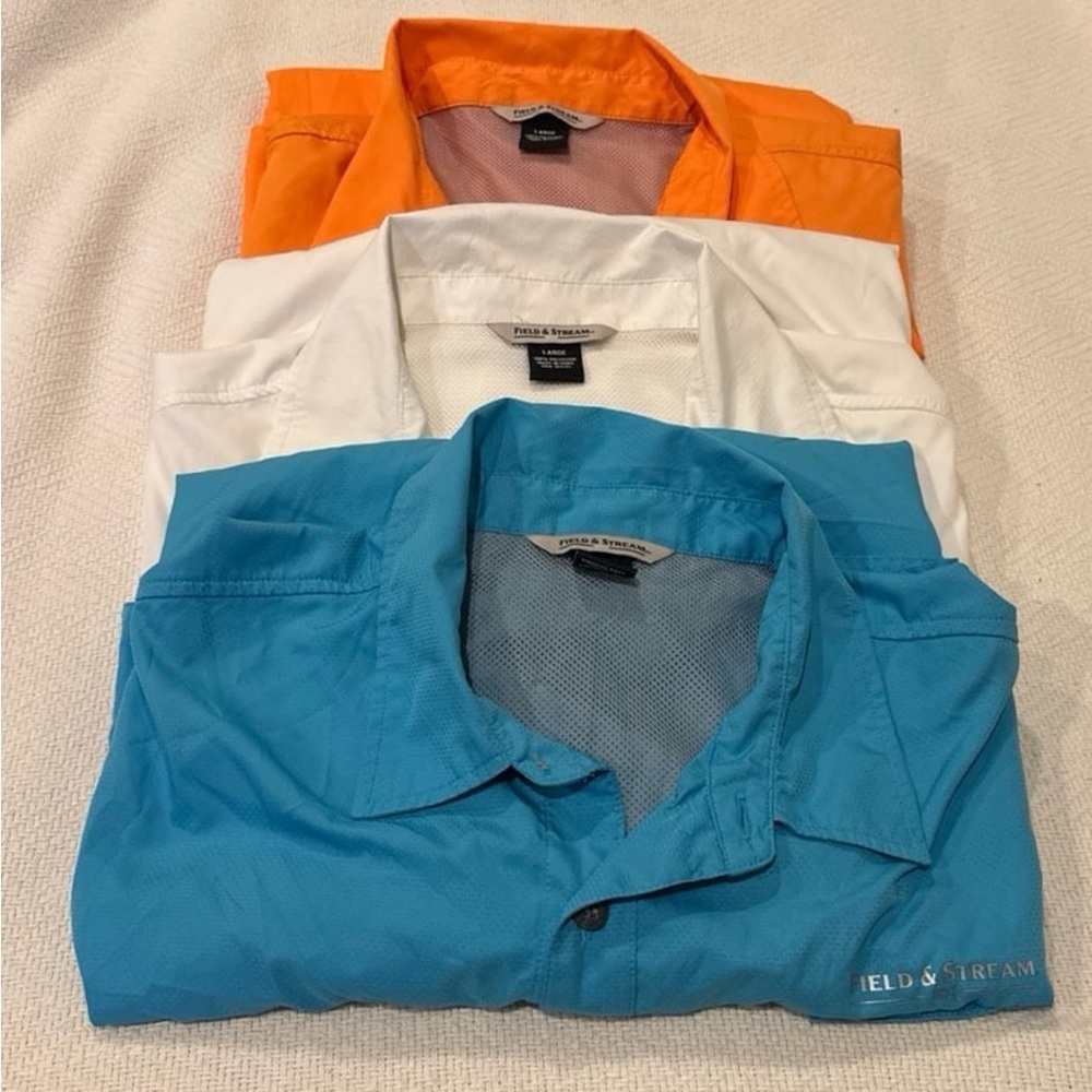 Field & Stream Latitude Short Sleeve Fishing Shir… - image 1